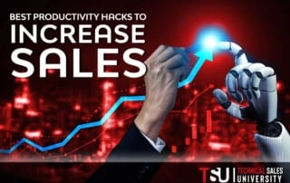 technical sale engineer using the best productivity hacks to increase sales